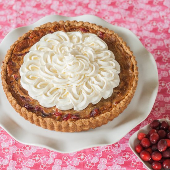 Brown Sugar-Cranberry Tart