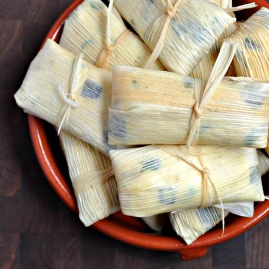 Monterey Jack & Green Chile Tamales