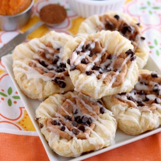 Pumpkin Chocolate Chip Pastries