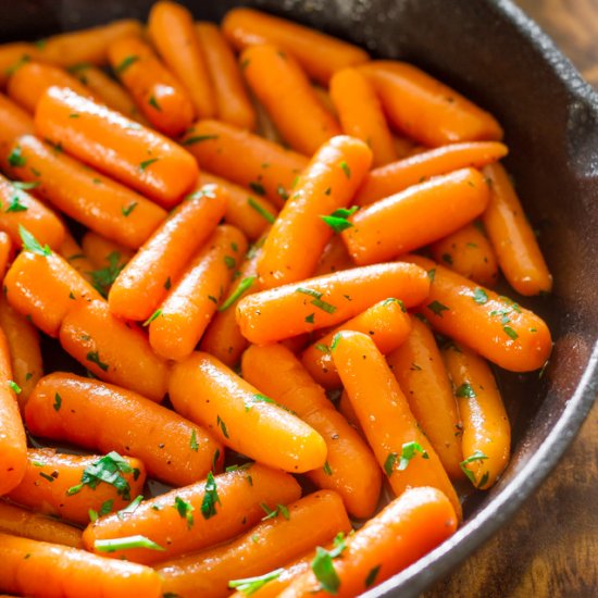 Brandy-Glazed Carrots