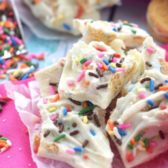 Birthday Cake Bark