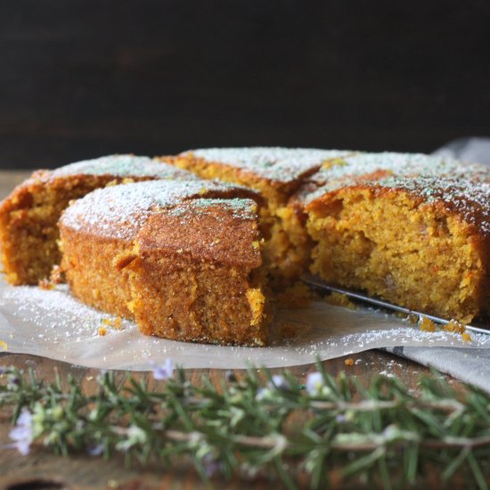 Nutty Brown Butter Pumpkin Cake