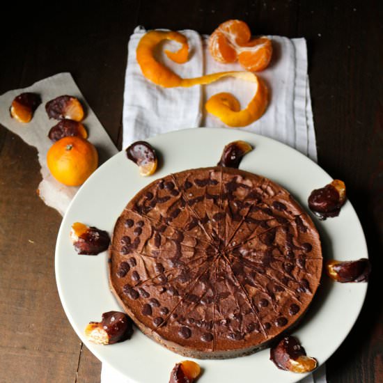 Dark Chocolate Orange Cheesecake