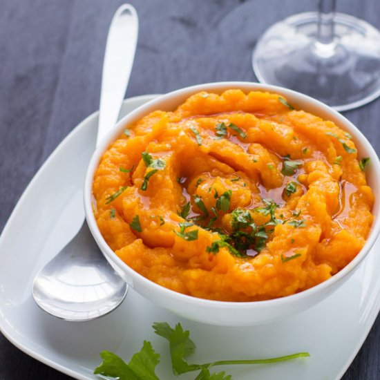 Parsnip & Sweet Potato Mash