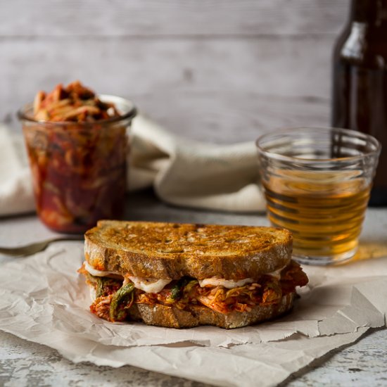 Kimchi Grilled Cheese