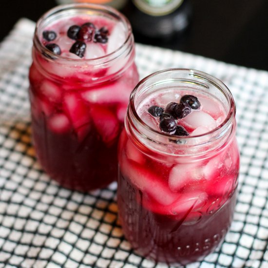 Blueberry Moscow Mule