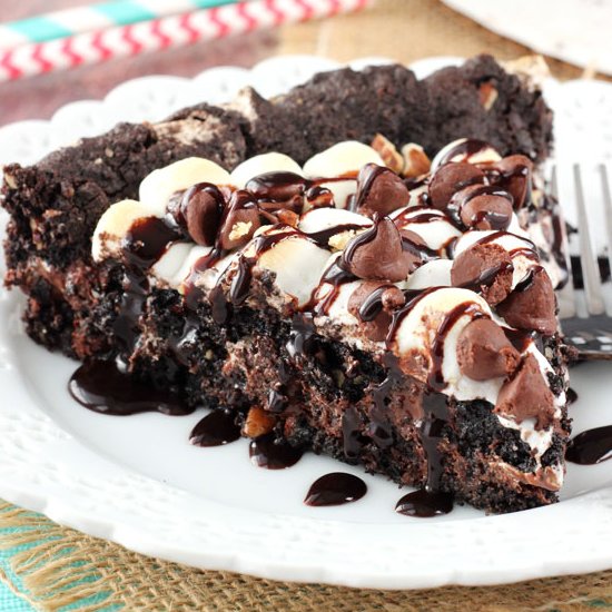 Rocky Road Cookie Cake