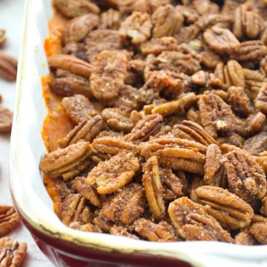 Pecan Sweet Potato Casserole