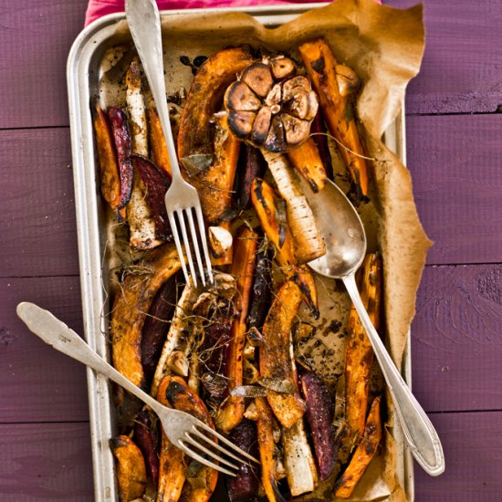 Roasted Vegetables with Herbs