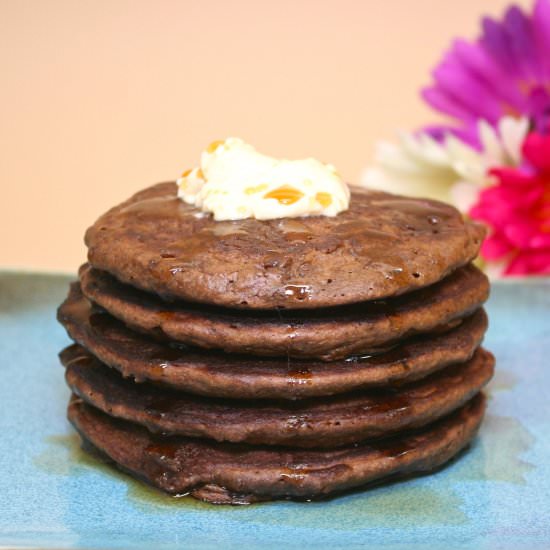 Perfect Chocolate Pancakes