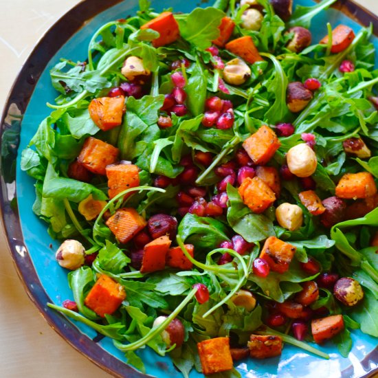 Autumn Arugula Salad