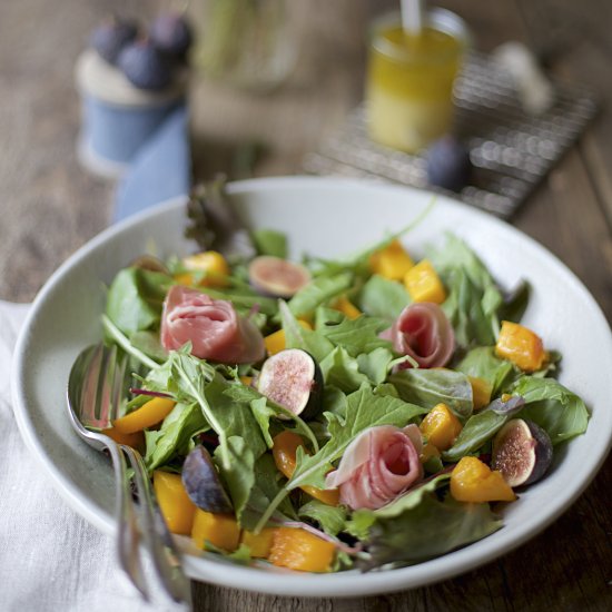 Fig, Roasted Butternut Squash Salad