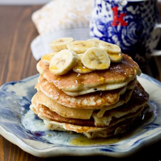 Gluten Free Banana Pancakes