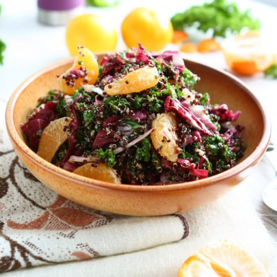 Black Quinoa Salad