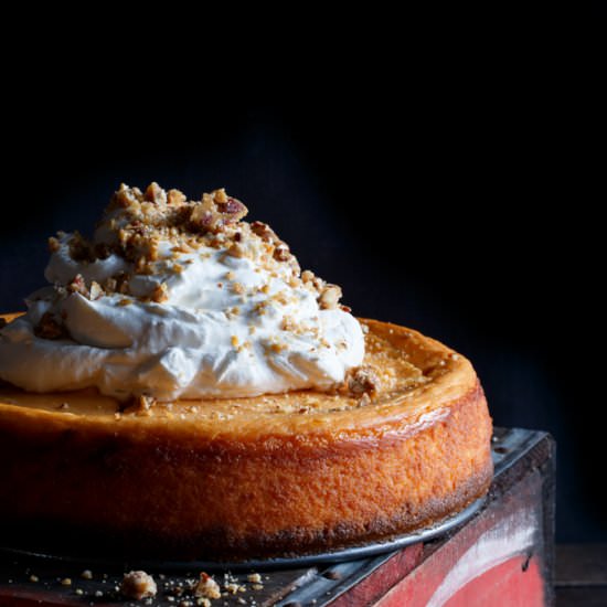 Sweet Potato Cheesecake