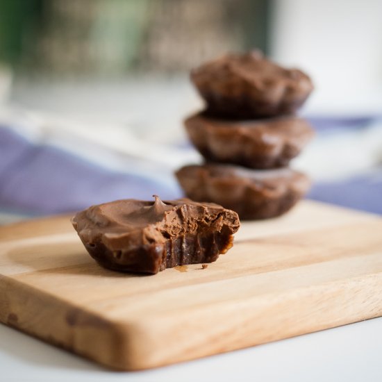 No-Bake Mini Chocolate Tarts