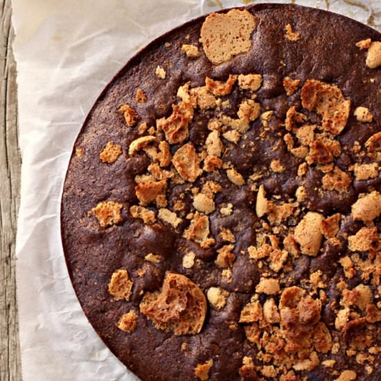 Chocolate, Chestnut Amaretti Cake