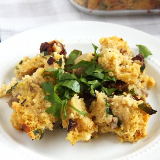 Sausage Cornbread Stuffing