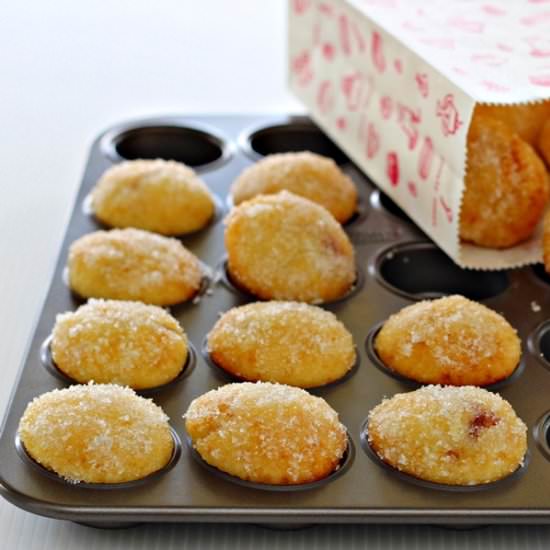 Jam Doughnut Muffins