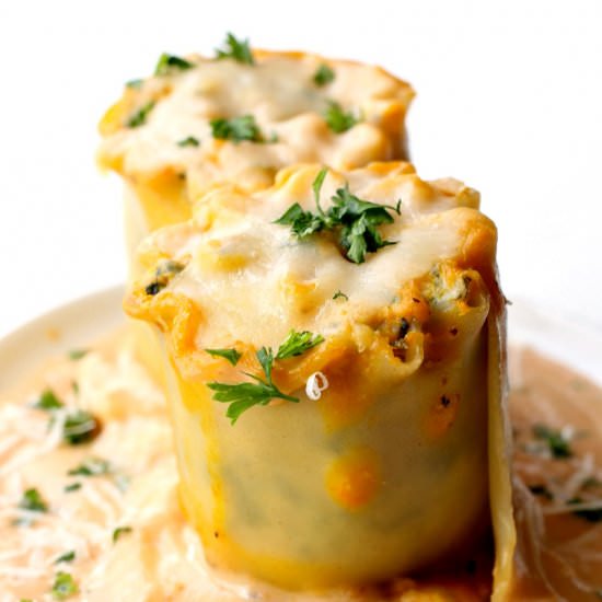 Turkey Lasagna Rolls