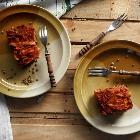 lentil celery cobbler