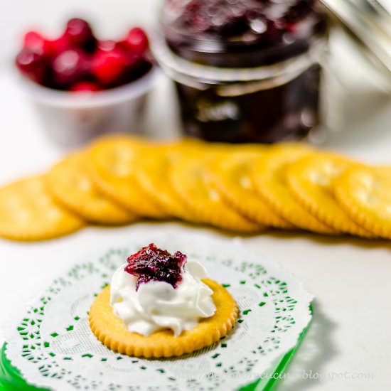 Chunky Cranberry Lemon Jam