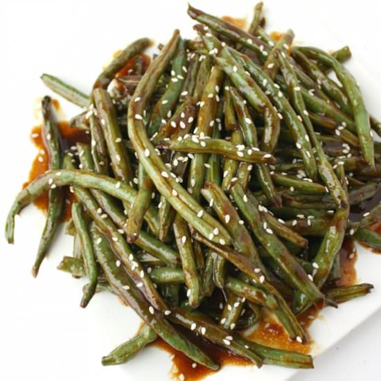 Hoisin Roasted Green Beans