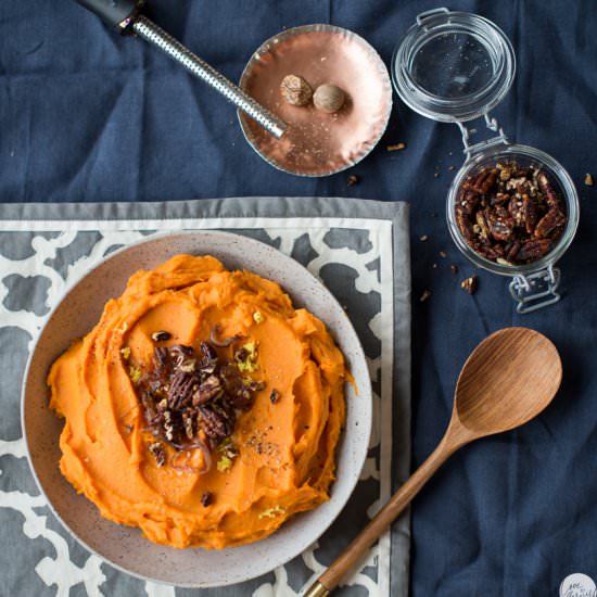 Ginger Cardamom Sweet Potatoes