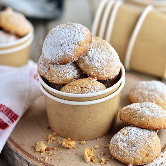 Gooey Butter Peanut Butter Cookies