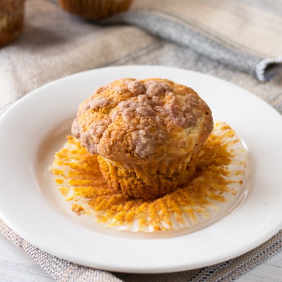 Pumpkin Streusel Muffins