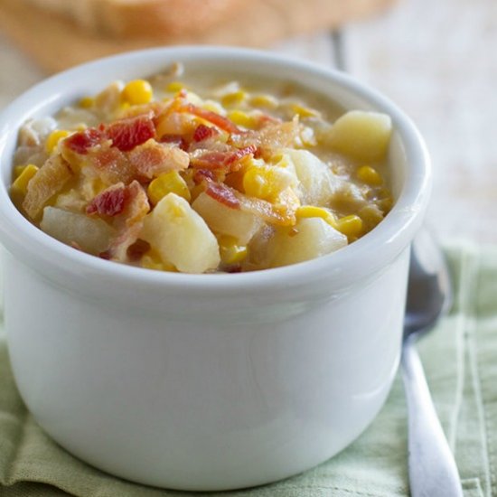 Crock Pot Corn Chowder