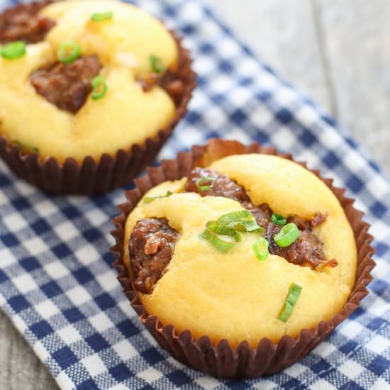 Cornbread Stuffing Muffins