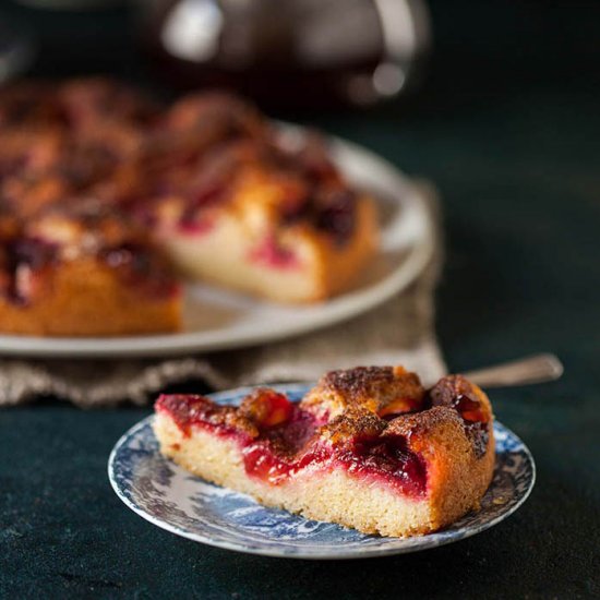 plum torte