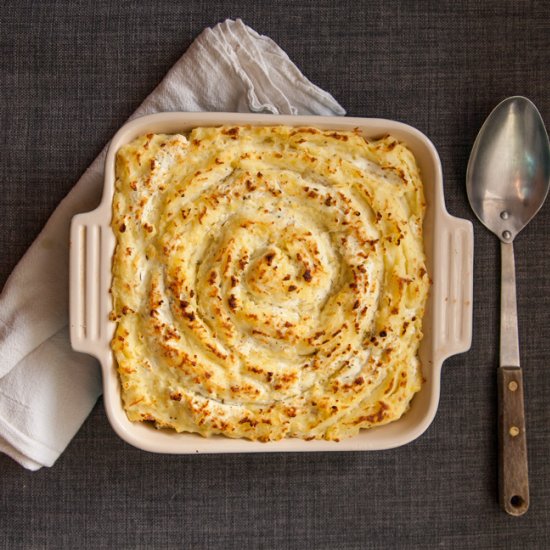 Goat Cheese Mashed Potatoes