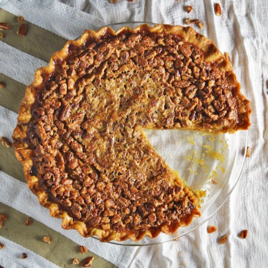 Pumpkin Pecan Pie