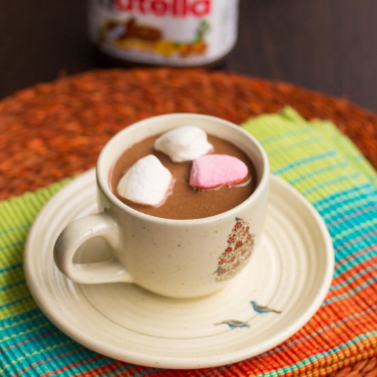 3- Ingredient Nutella Hot Chocolate