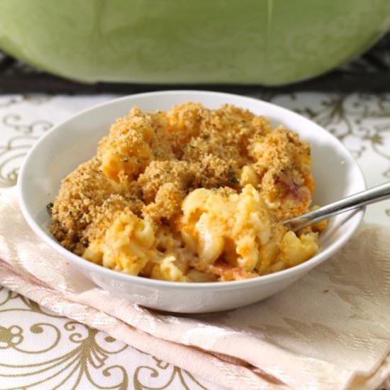 Sweet Potato Mac & Cheese