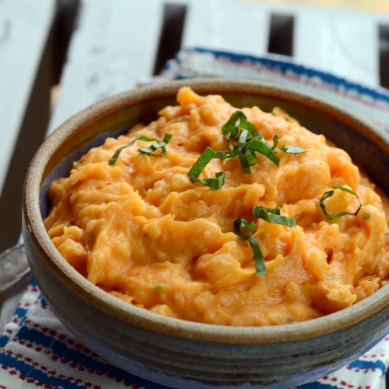 Red Curry Mashed Potatoes