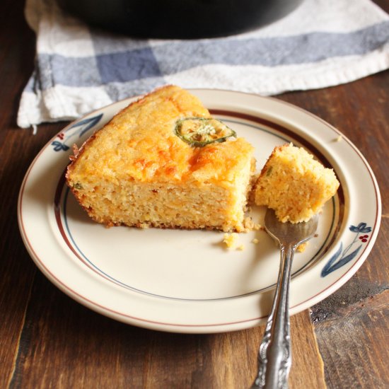 Jalapeno Cheddar Cornbread