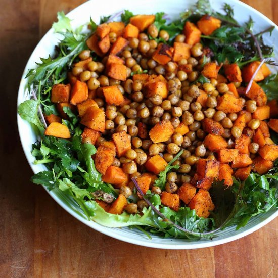 Chickpea and Squash Salad