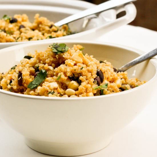 Quinoa with Corn and Black Beans