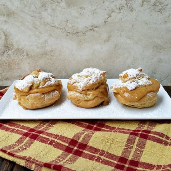 Pumpkin Cream Puffs