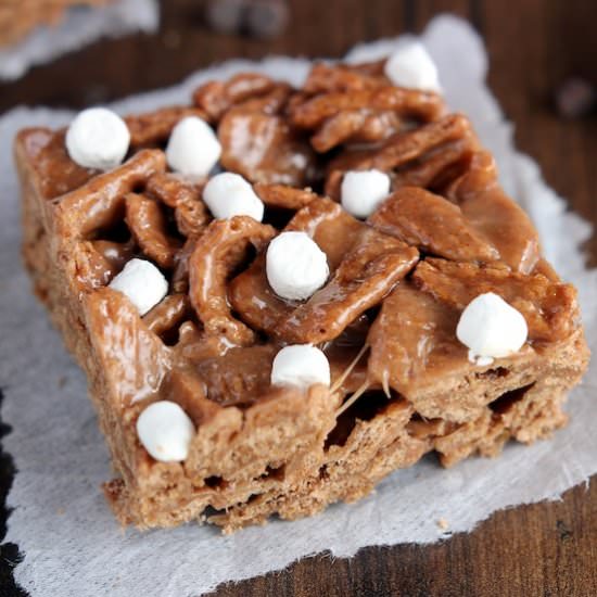 Hot Chocolate Cereal Treats