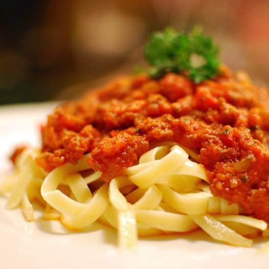 Skinny Bolognese Sauce