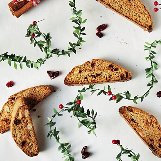 Gingerbread Biscotti