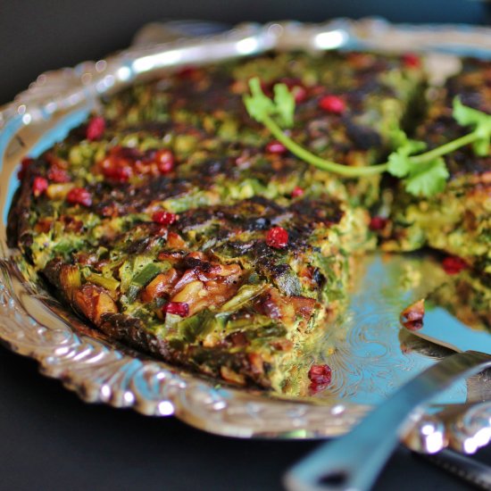 Kuku Sabzi – Persian Herb Frittata