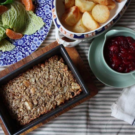 Hazelnut and Chestnut Nut Roast