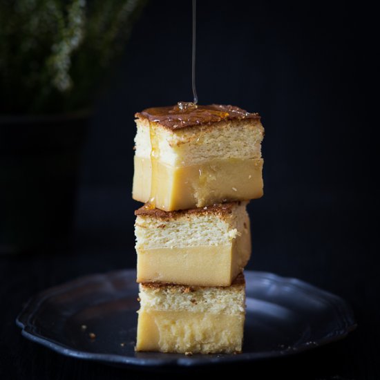 Honey Magic Custard Cake