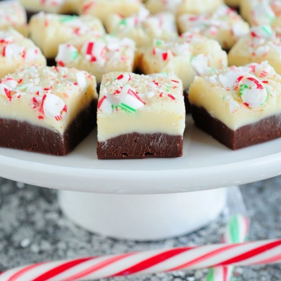 Candy Cane Fudge