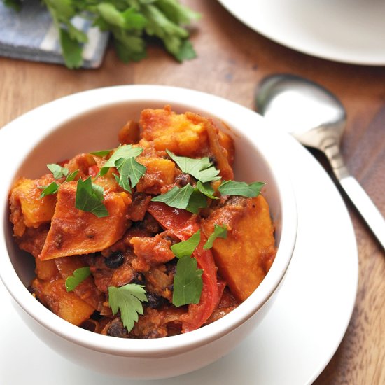 Slow Cooker Veggie Goulash